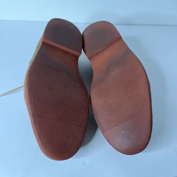 BROOKS BROTHERS Solid Beige Suede Mens Size 11 Dress Shoes